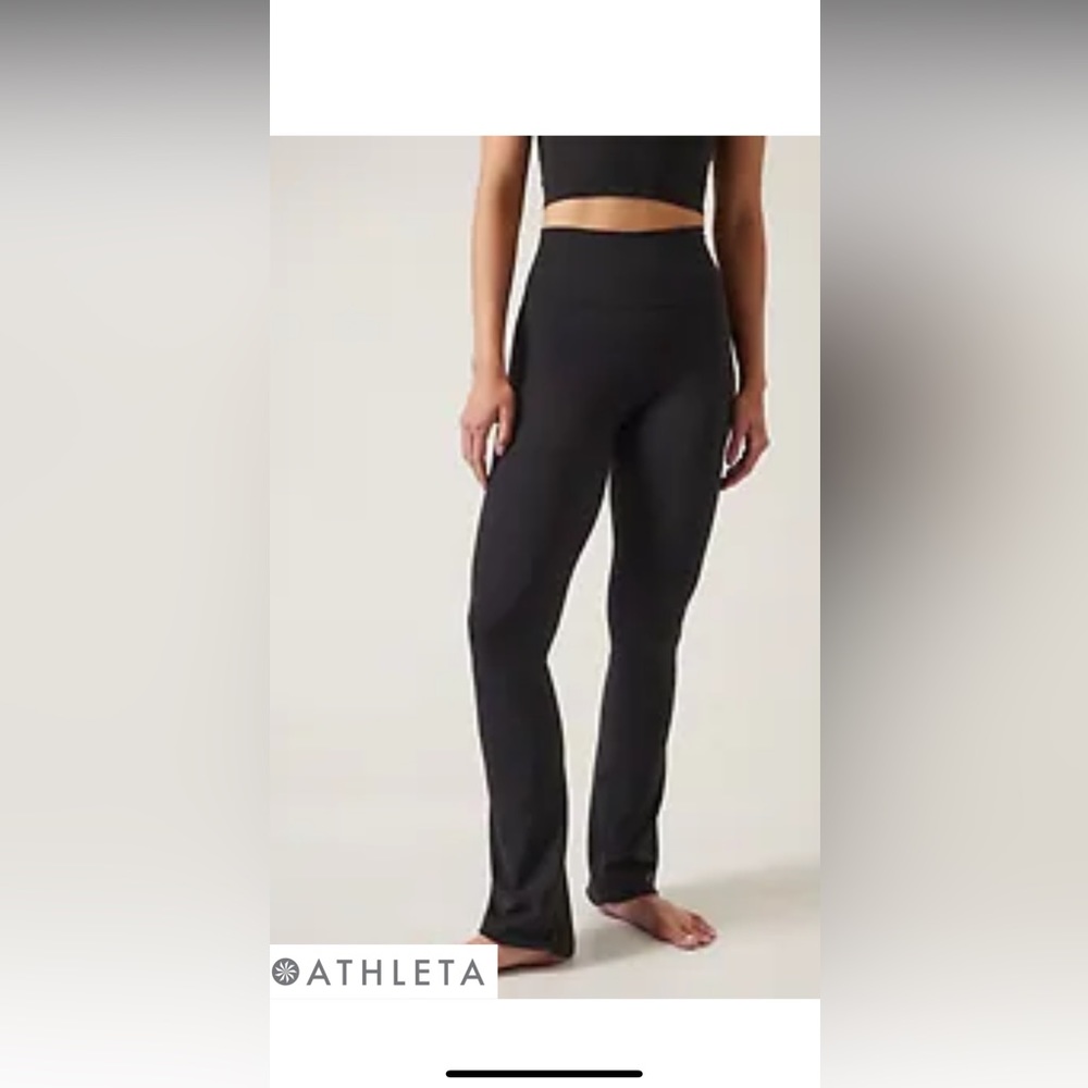 Athleta Transcend Slim Pant , Black  size medium. Excellent condition.